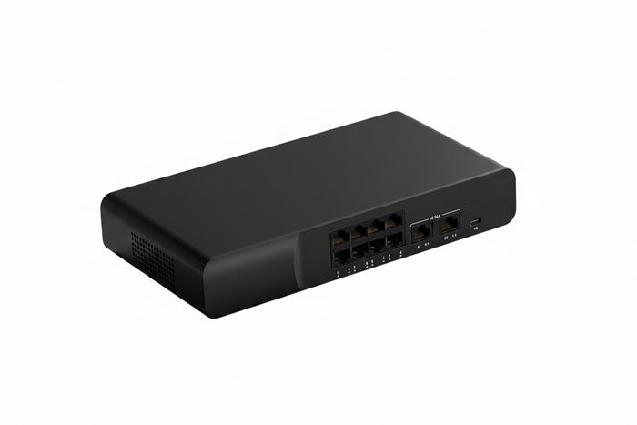 eero U021121 PoE Gateway, 10-Port Wired with 140W USB-C Power Adapter
