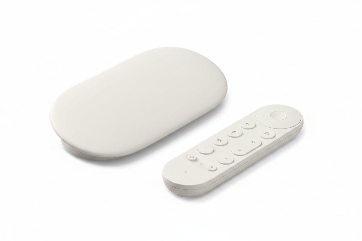 Google TV Streamer GA05662-US 4K Streaming Media Player, Porcelain