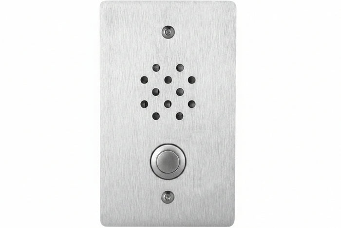LE-SS-1G 1-Gang Door Station, Vandal and Weather Resistant, Stainless Steel
