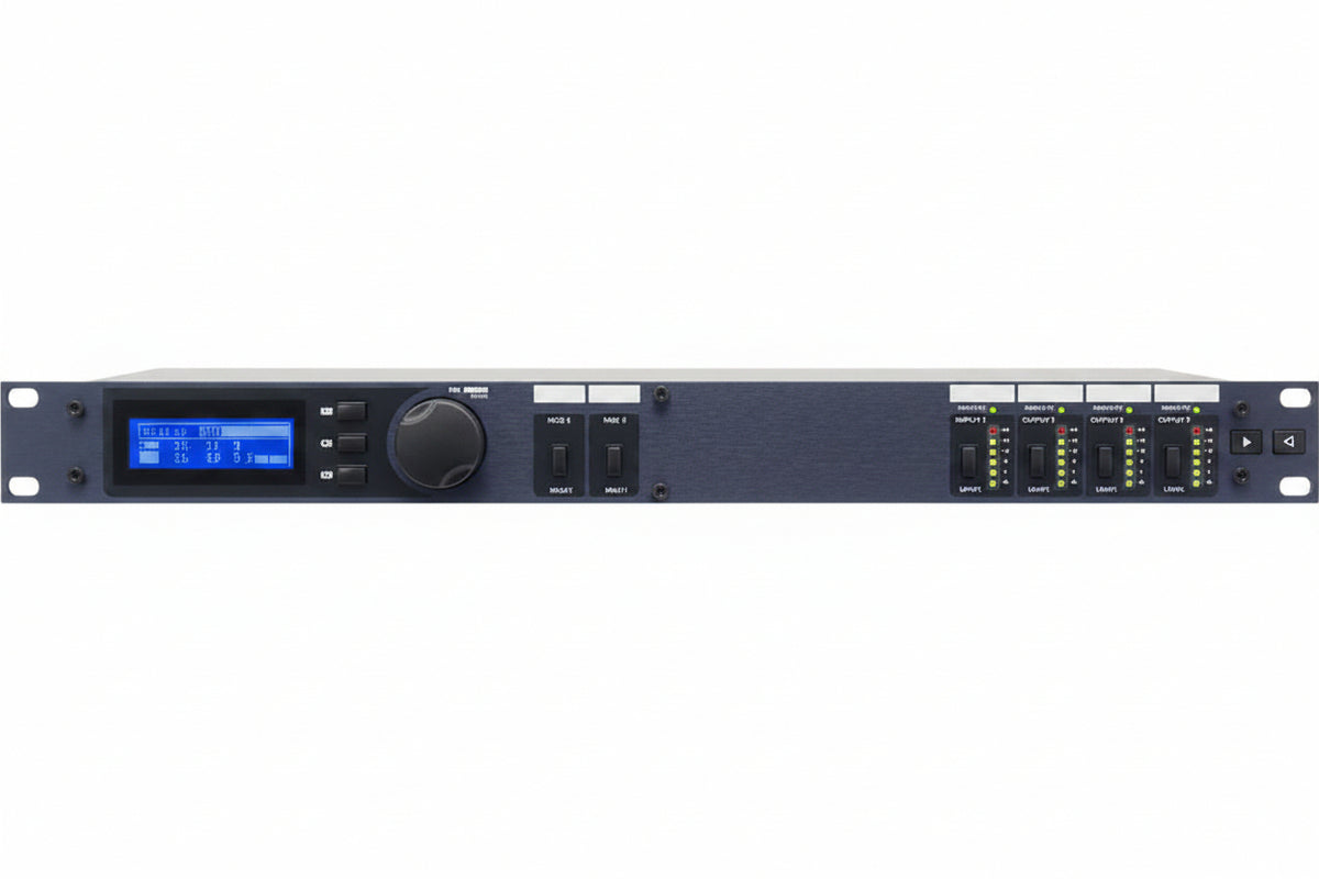 dbx DBX640MV dbx 640 6x4 Zone Pro Processor W/4 Mic/Line Inputs, Rca