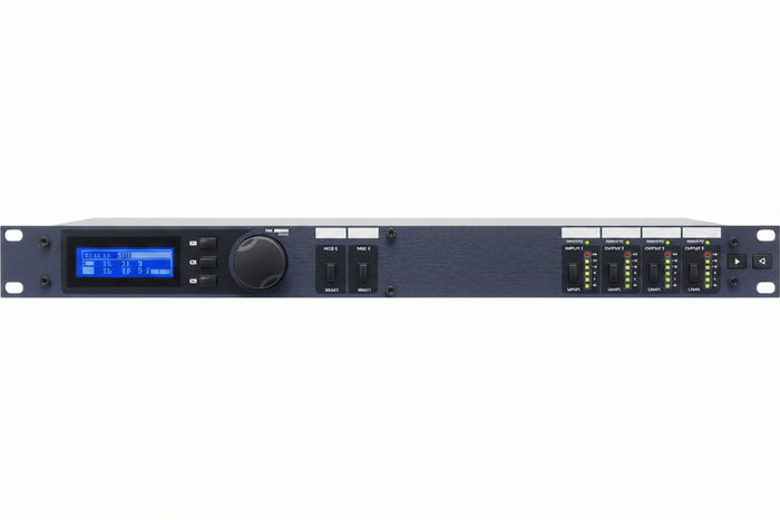 dbx DBX640MV dbx 640 6x4 Zone Pro Processor W/4 Mic/Line Inputs, Rca