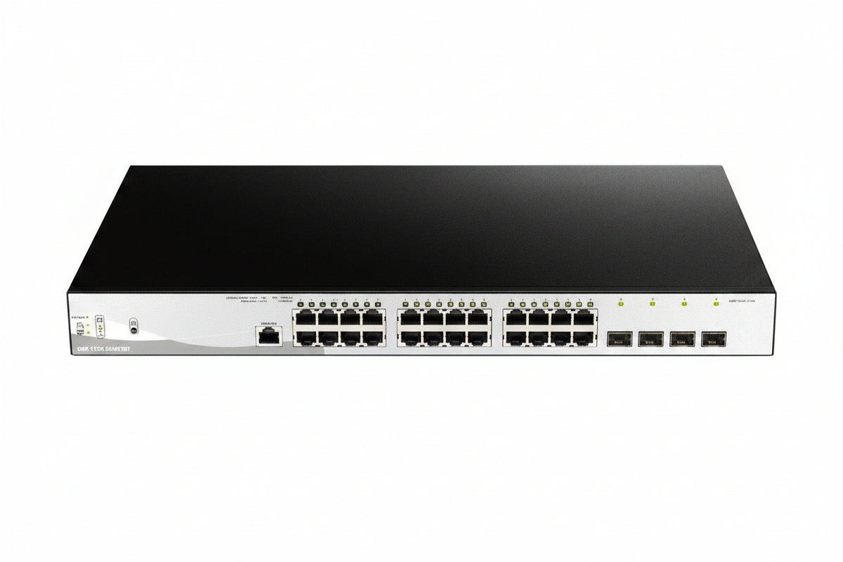 D-Link DGS-1210-28MP 28-Port Gigabit Smart Managed PoE Switch