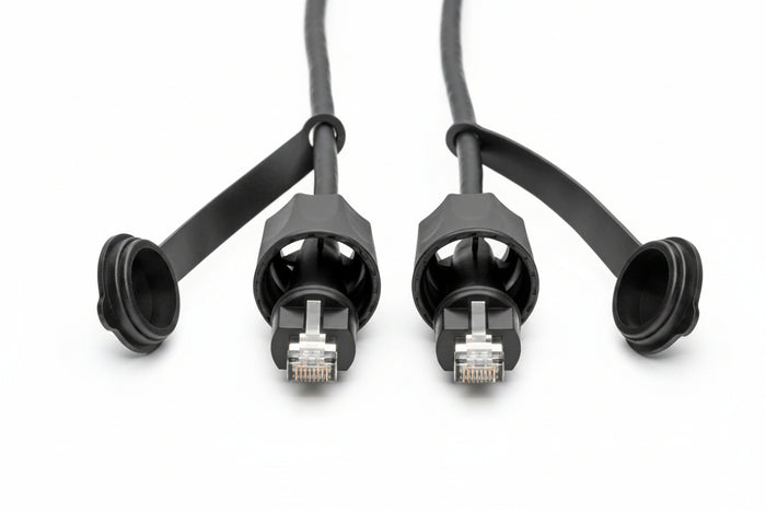 Tripp Lite N206-PC10-IND CAT5e/6 STP Patch Cable, RJ45 CMX Outdoor