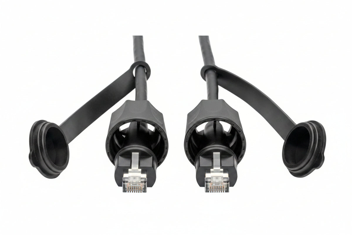Tripp Lite N206-PC10-IND CAT5e/6 STP Patch Cable, RJ45 CMX Outdoor