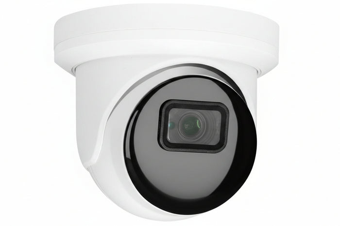 AVC-TE51F28 5MP HD-TVI Turret Camera, 2.8mm Fixed Lens, NDAA Compliant, White