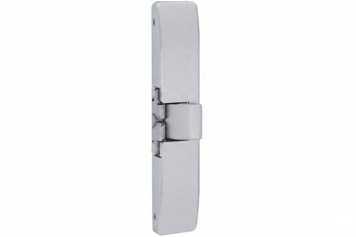 HES 9500-630 9500 Series Surface Mounted Electric Strike, Fire Rated, Satin Stainless Steel