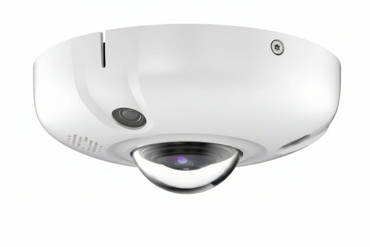 Luminys N9F-12RA1 12MP Fisheye 360° IP Camera, 33' IR Distance, 1.85mm Lens
