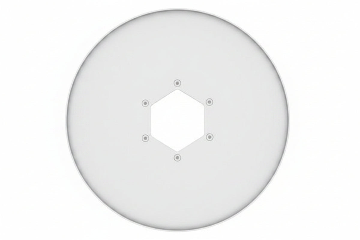 Hanwha SBP-315C Mounting Hole Cover Plate, 5-Pack, White