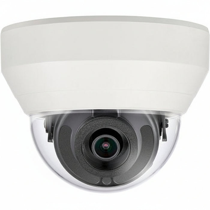Hanwha HCD-6010 HD+ Series 2MP Analog HD Dome Camera, 2.8mm Fixed Lens, Ivory