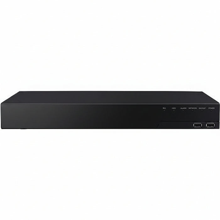 Hanwha ARN-1610S A Series 16-Channel PoE NVR, 80 Mbps, Black