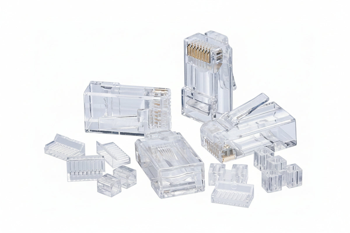 IDEAL 85-366 CAT6 RJ-45 8P8C Modular Plugs, 25-Pack