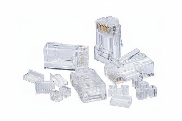IDEAL 85-366 CAT6 RJ-45 8P8C Modular Plugs, 25-Pack