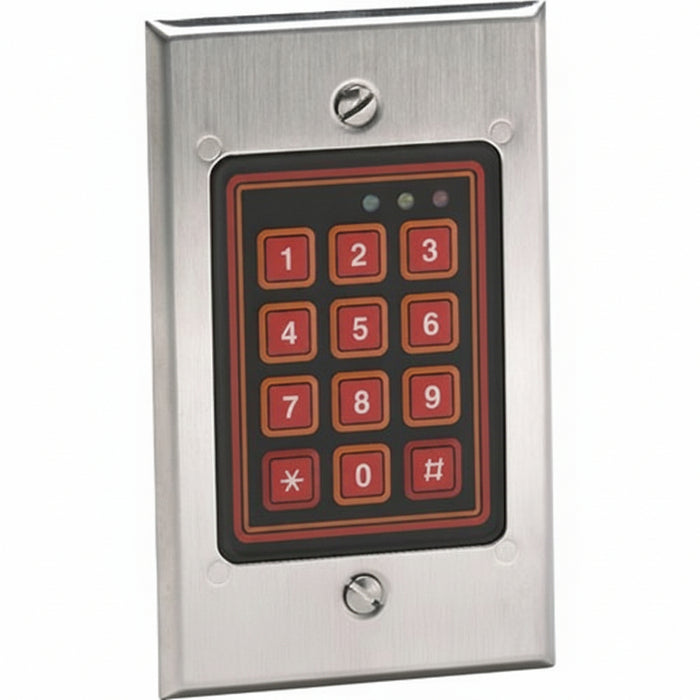 Linear 232W Indoor/Outdoor Flush-Mount Weather Resistant Access Control Keypad