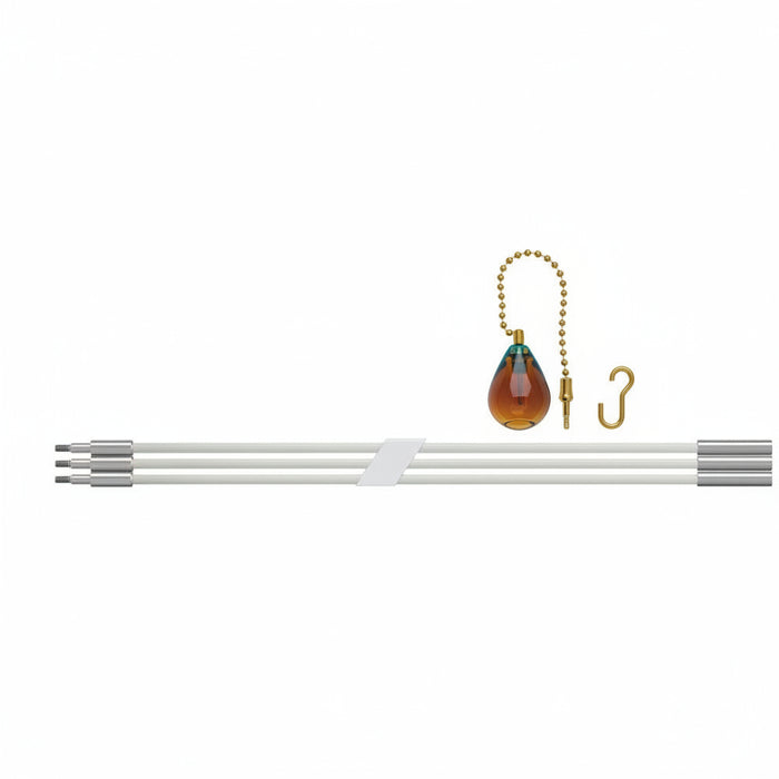 Jonard Tools RDG-15A 15' Glow Rod Kit, 3/16" Inc Whisklite, Eylet, Bal 3/16