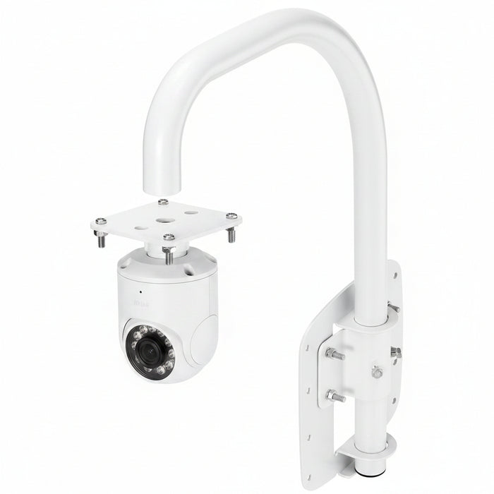Hanwha SBP-300LMW Parapet/Rooftop Mount, White