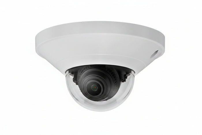 Hanwha QND-8021 Q-Series 5MP Dome Camera, 4mm Fixed Lens, White