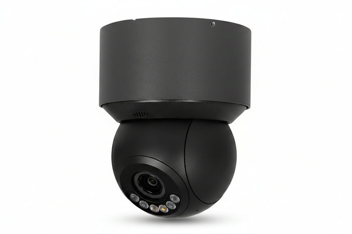 Luma LUM-420-IP-PTZ-4B Surveillance 420 Series X20 4MP IP PTZ Camera, 2.8-12mm Varifocal Lens, 4x Optical Zoom, Active Deterrence, Black