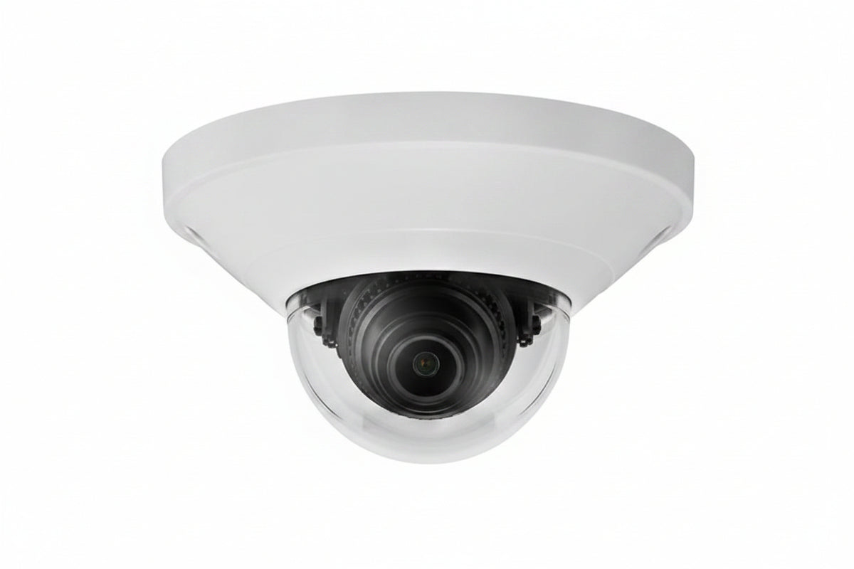 Hanwha QND-6011 Q-Series 2MP Dome Camera, 2.8mm Fixed Lens, White
