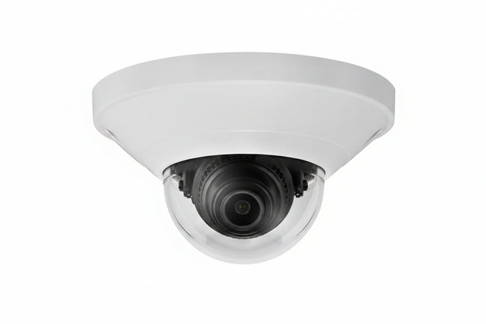 Hanwha QND-6011 Q-Series 2MP Dome Camera, 2.8mm Fixed Lens, White