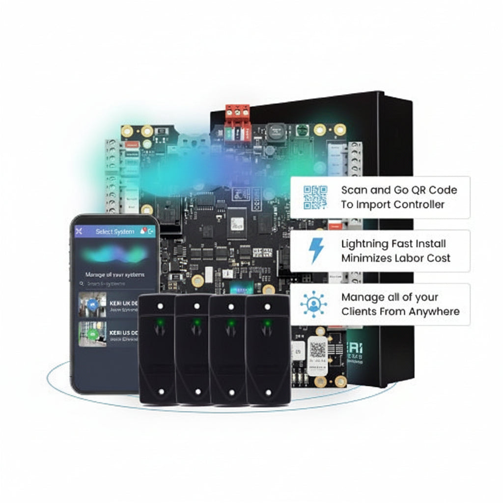 Keri Systems KB-4D-ADD-KIT Borealis KB Cloud Access Controller 4-Door Expansion Kit