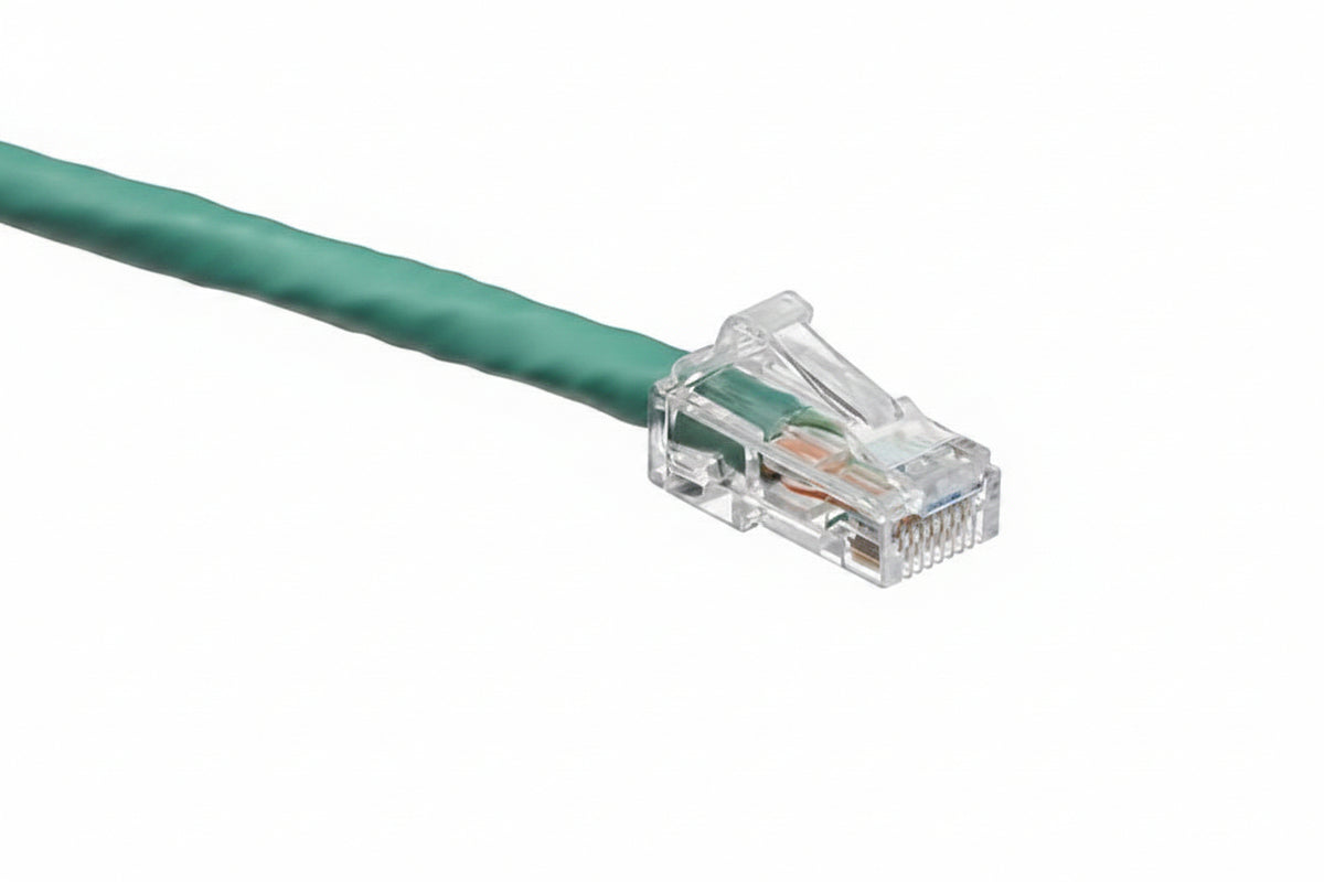 Leviton 6D460-5G Cat 6 UTP Patch Cord, 5', Green