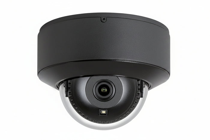 Luma LUM-520-IP-DFB 520 Series 5MP Dome IP Outdoor Camera, 2.8mm Fixed Lens, Black