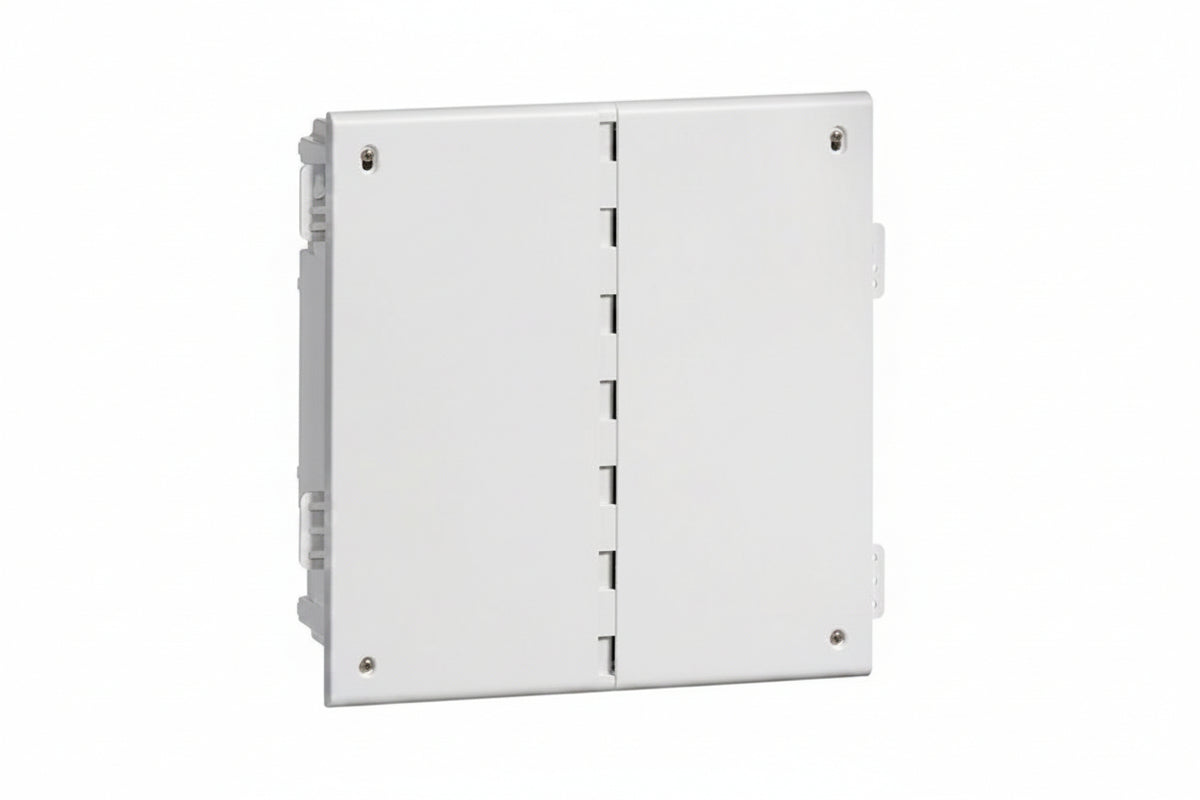 Leviton 49605-140 14" Wireless Structured Media Enclosure with Vented Cover, Plastic, White