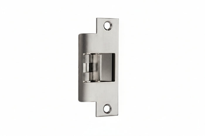 Locknetics NC450 NC Series Low Profile Electric Strike, 9/16" Trim Piece and Mounting Tabs, Satin Stainless Steel
