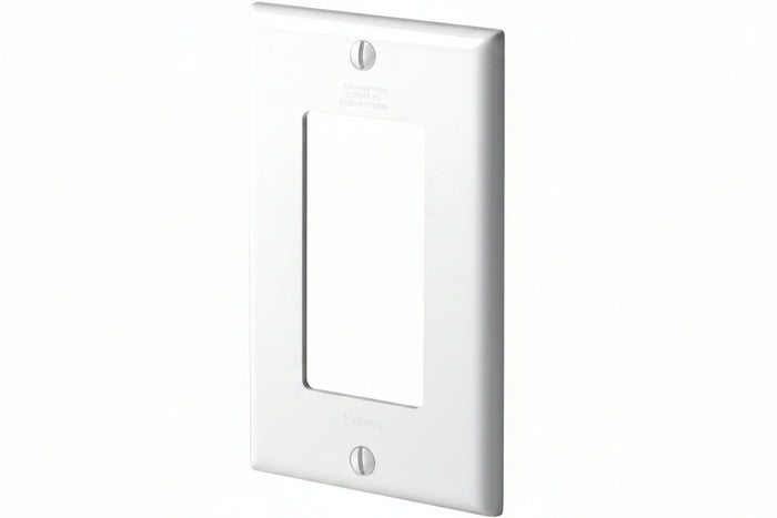 Leviton 80401-000 Single Gang Decora Style Faceplate