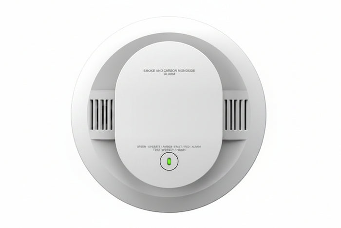 Kidde 21031502 Detect Series 30CUDR Smoke + CO Alarm, 6-Pack, White