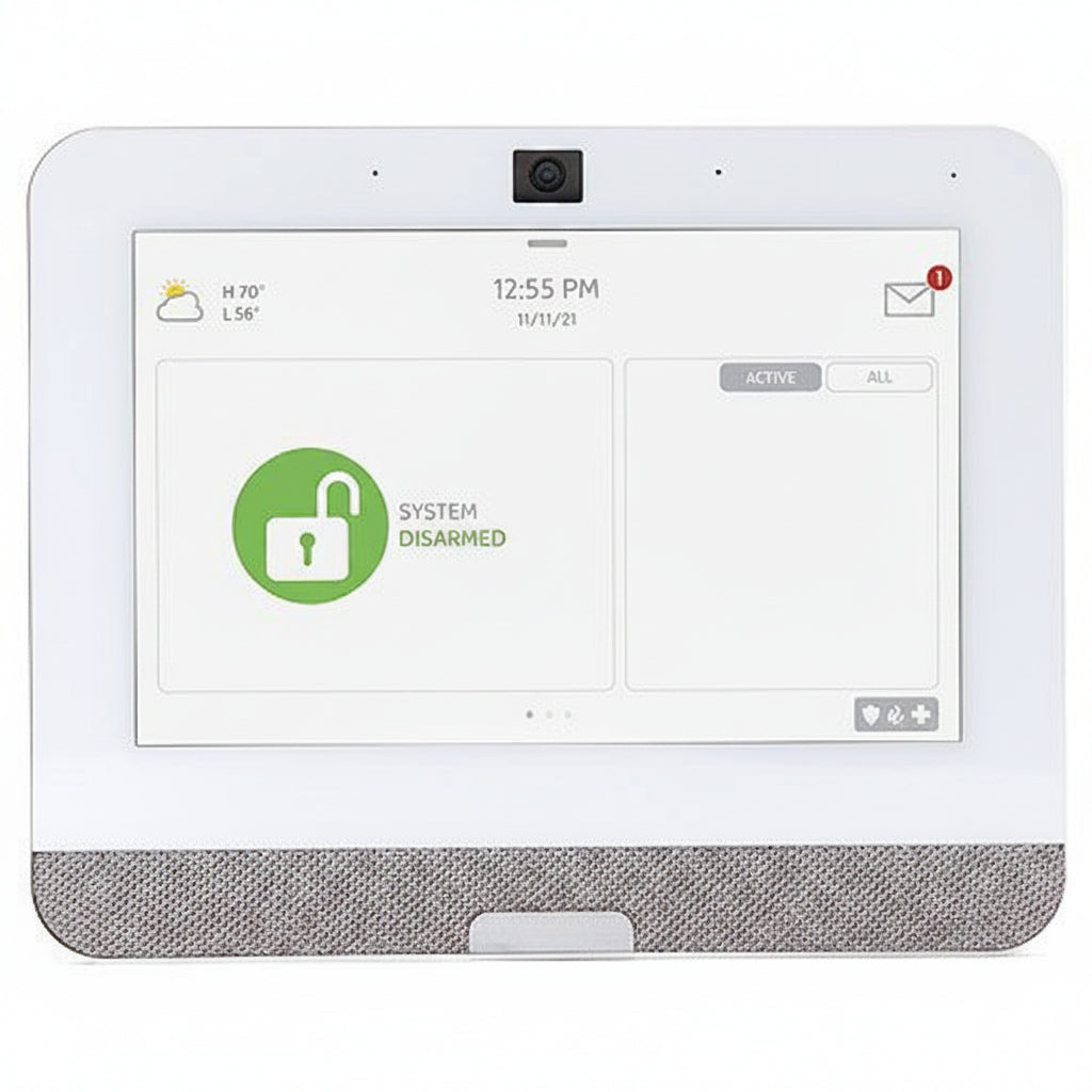 IQ IQP4006 AT&T IQ Panel PowerG 345MHz, 7" All-in-One Touchscreen, White