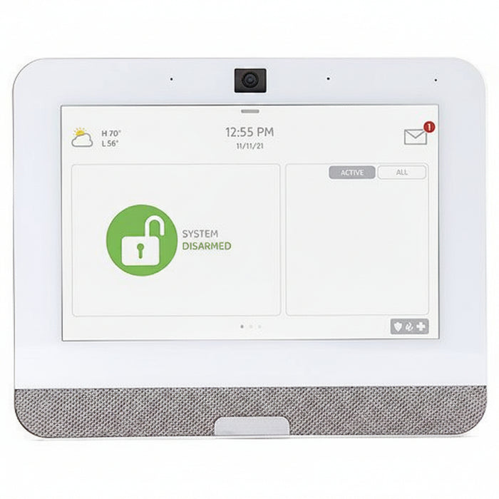 IQ IQP4006 AT&T IQ Panel PowerG 345MHz, 7" All-in-One Touchscreen, White