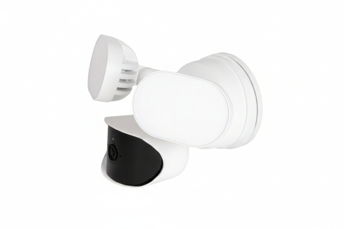 Luma LUM-420-W-FLSW X20 4MP Single Lens IP Floodlight Camera, Wi-Fi, White