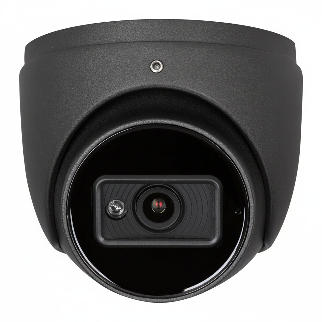 Luma LUM-820-IP-TFB 820 Series 8MP Turret IP Outdoor Camera, 2.8mm Fixed Lens, Black