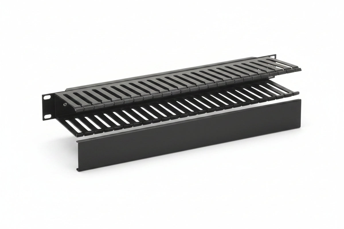 ICC ICCMSCMA42 Three-Inch Deep Finger Duct Panel, 2U RMS