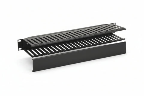 ICC ICCMSCMA42 Three-Inch Deep Finger Duct Panel, 2U RMS