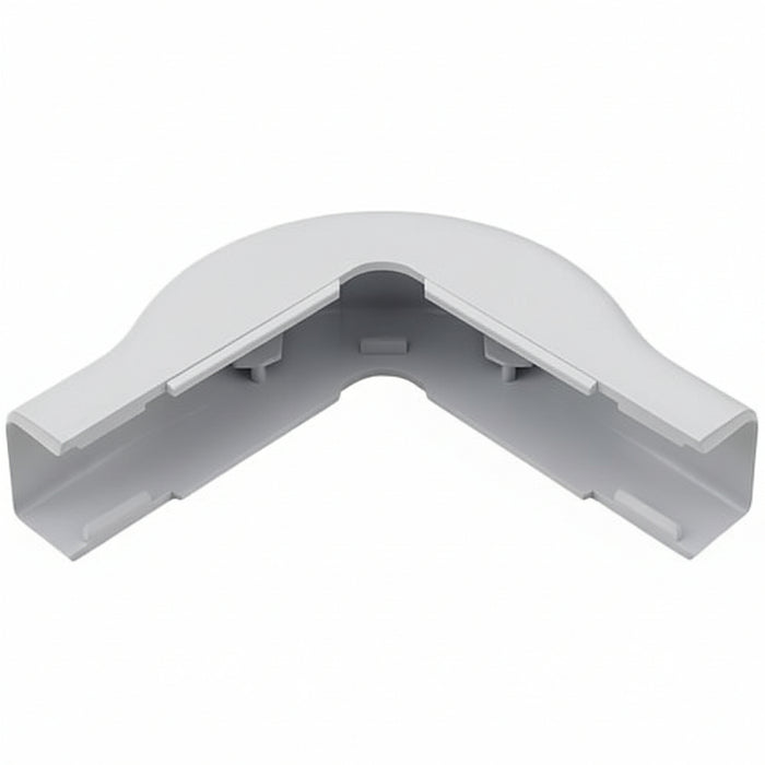 HellermannTyton TSR2W-29-1 Cable Raceway External Corner Cover, White