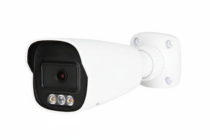 Luma LUM-520-IP-BFCW Surveillance 520 Series 5MP 24/7 Color Bullet IP Outdoor Camera, 2.8mm Fixed Lens, White