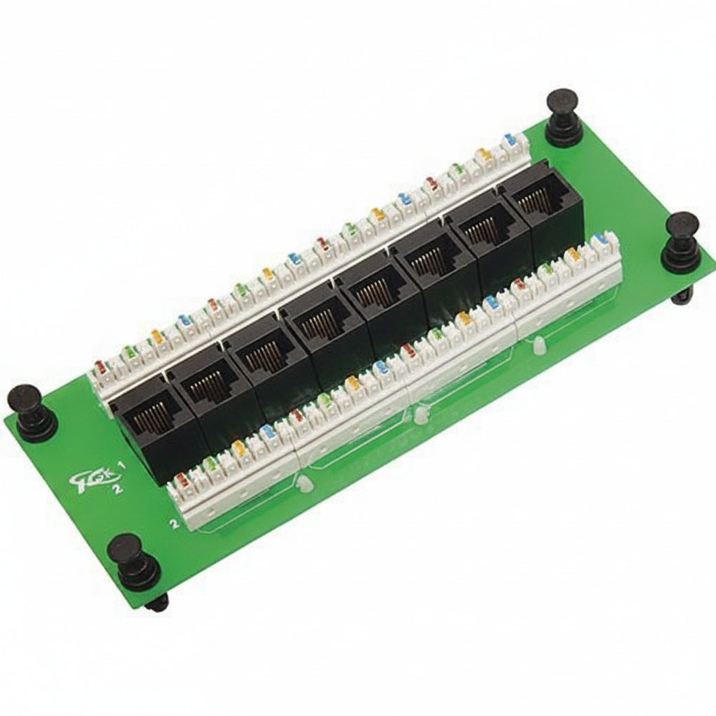 ICC ICRESDPB3C 8-Port CAT6 Data Module