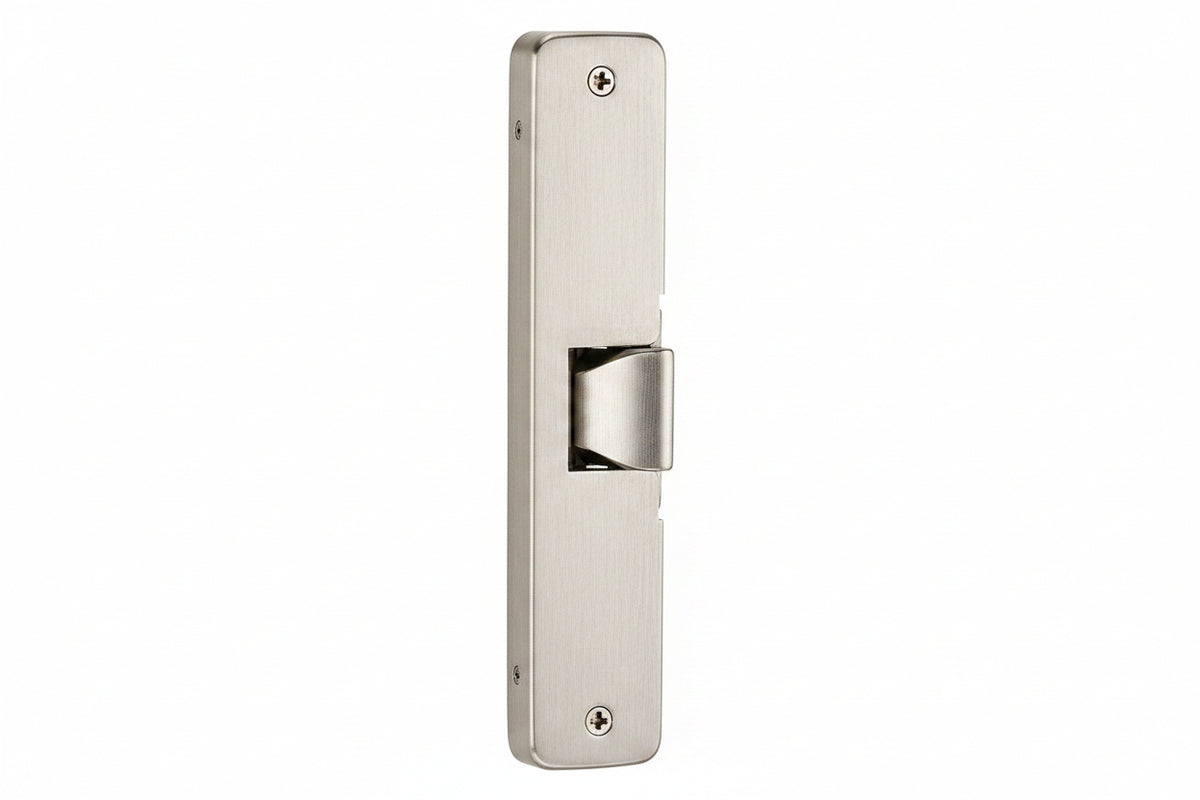 Locknetics RS310-32D 3/4" Depth Rim Electric Strike with Spacers Satin Stainless Steel
