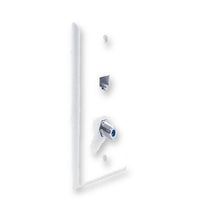 Wavenet 1CAT61FWH 2-Port Faceplate CAT6 F-Type White