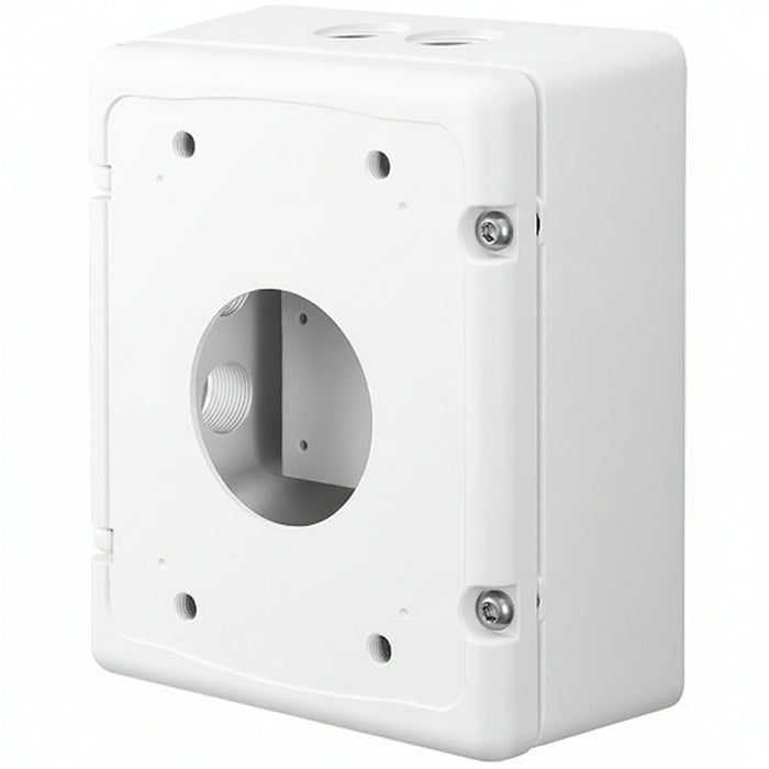 Hanwha SBP-300NBW Installation Box for Select PTZ and Bullet Cameras, White