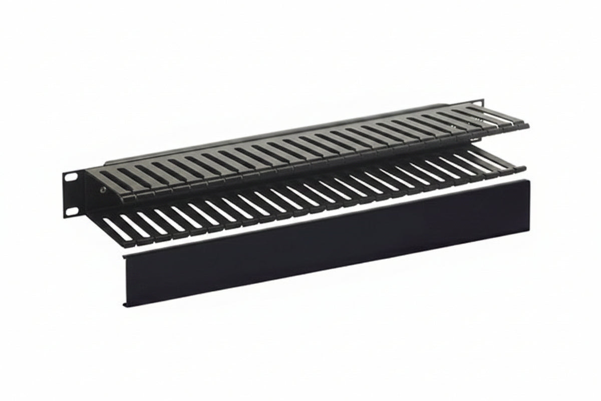 ICC ICCMSCMA42 Three-Inch Deep Finger Duct Panel, 2U RMS