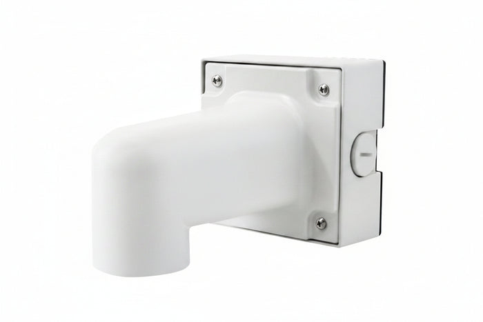 IDIS AV-WMJB-W Wall Mount Bracket with Junction Box for Contera Large Outdoor and Panoramic Domes, White