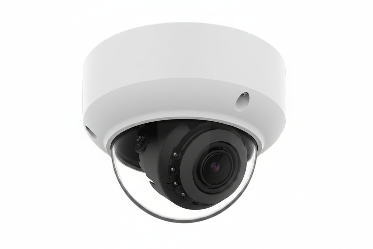 Illustra IFS08-D13-OIB4 Flex Gen4 8mp Outdoor Mini Dome Camera, 3.6-11mm Varifocal Lens, IP66, IK10, White