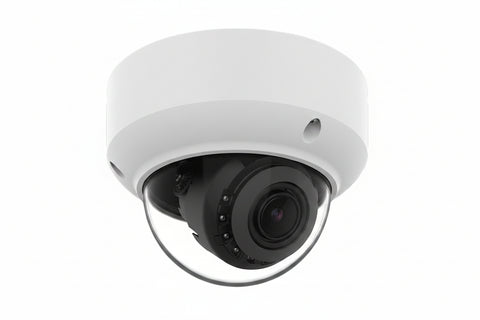 Illustra IFS08-D13-OIB4 Flex Gen4 8mp Outdoor Mini Dome Camera, 3.6-11mm Varifocal Lens, IP66, IK10, White
