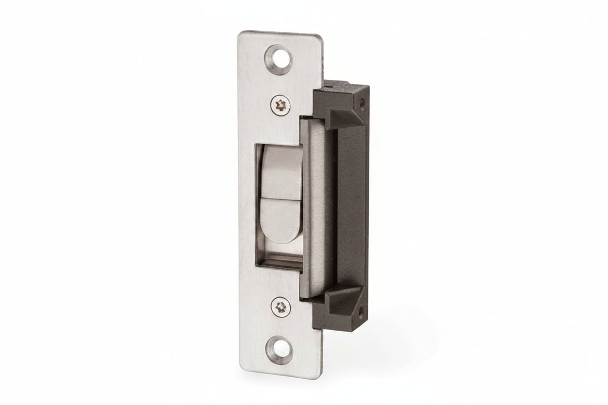 Locknetics CS750 Low Profile Electric Strike for Cylindrical Locks, Latch Bolt up to 3/4"