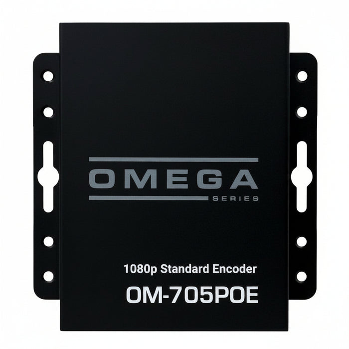 Just Add Power OM-705POE HD over IP Gigabit PoE Transmitter, 1080p, 10W PoE (Previous VBS-HDIP-705POE)