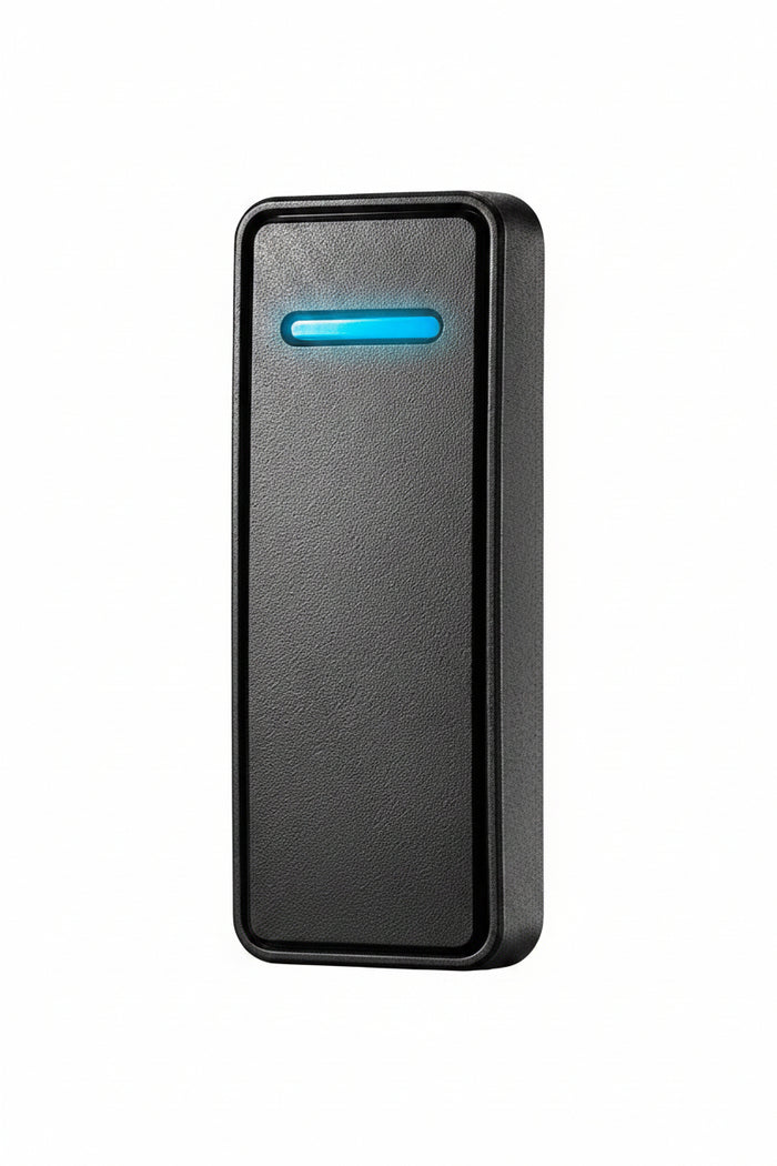 Linear BT125-W Bluetooth 125 kHz Indoor/Outdoor Prox Reader, Includes 2-N-1 Single Gang and Mullion Mounting Hardware