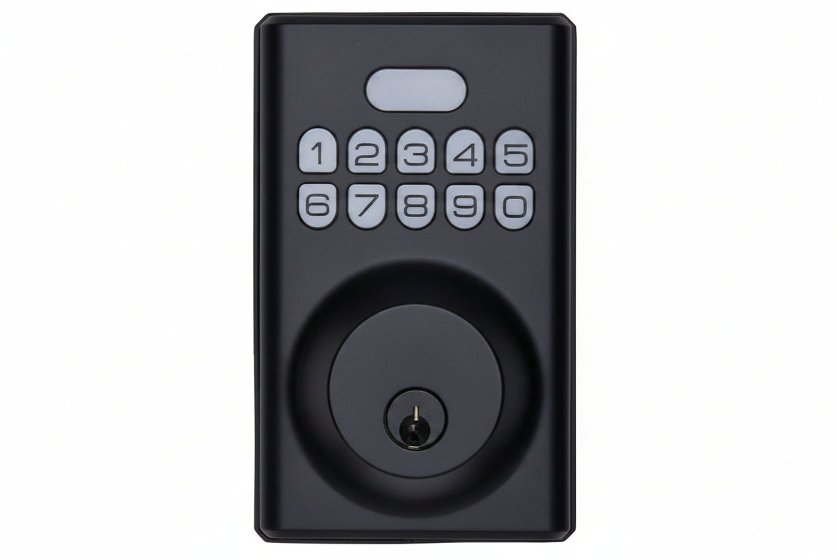 IQ IQDLK-PGK-MB PowerG Door Lock, Matte Black